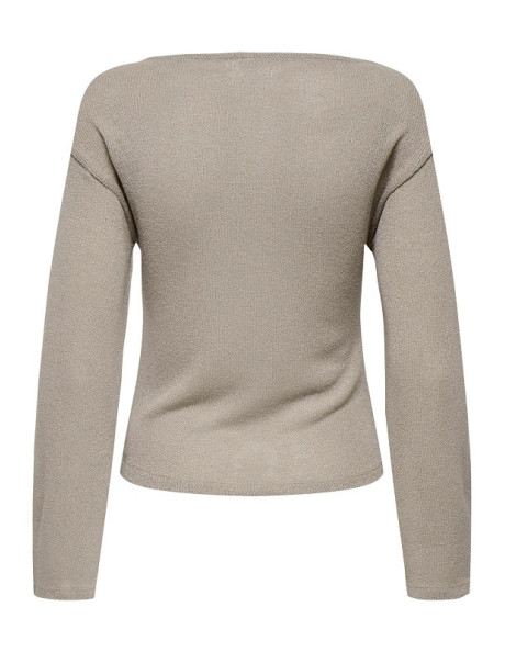 Jersey . ONLSPEZIA LIFE L/S BOATNECK TOP MOCH JRS