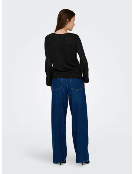 Camiseta manga larga . ONLBELLE LIFE L/S TOP JRS.