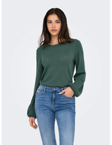 Camiseta manga larga . ONLBELLE LIFE L/S TOP JRS.