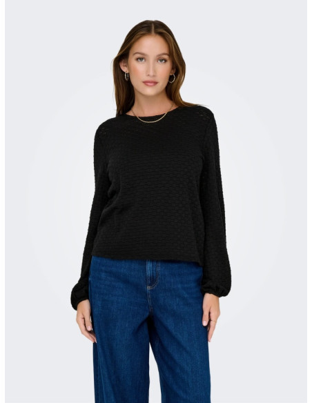 Camiseta manga larga . ONLBELLE LIFE L/S TOP JRS.