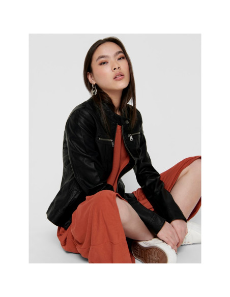 Cazadora polipiel . ONLBANDIT FAUX LEATHER BIKER OTW NOOS