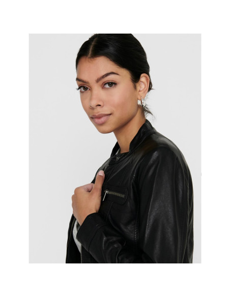 Cazadora polipiel . ONLBANDIT FAUX LEATHER BIKER OTW NOOS
