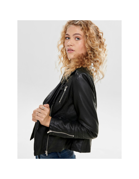 ONLGEMMA FAUX LEATHER BIKER OTW NOOS