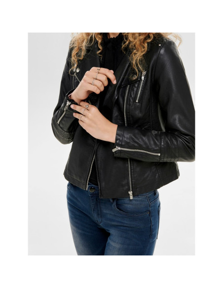 ONLGEMMA FAUX LEATHER BIKER OTW NOOS