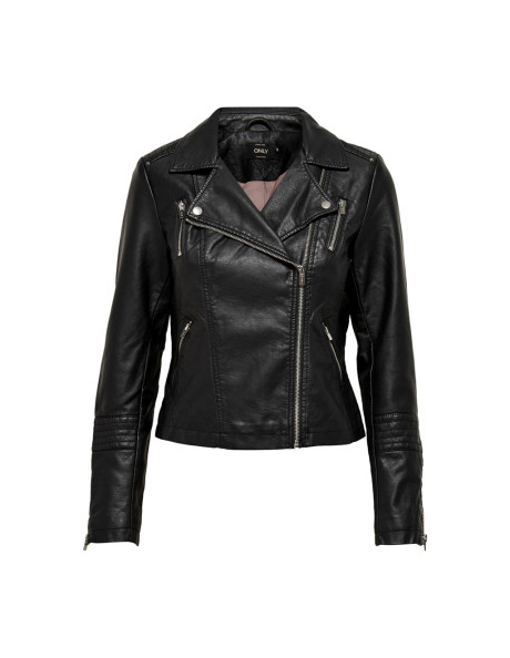 ONLGEMMA FAUX LEATHER BIKER OTW NOOS