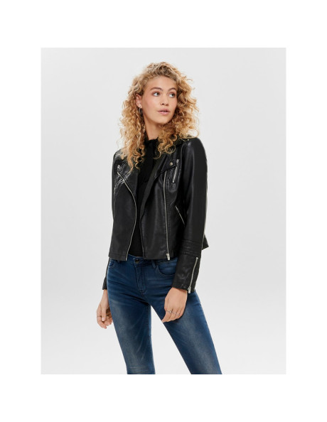 ONLGEMMA FAUX LEATHER BIKER OTW NOOS