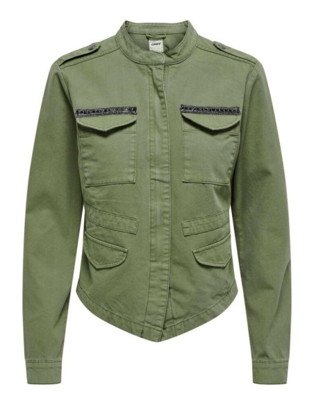 Chaqueta cuello mao.  ONLAUSTIN POCKET