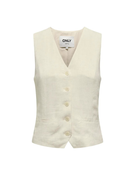 Chaleco . ONLIRIS-SIESTA S/L LINEN BL VEST TLR