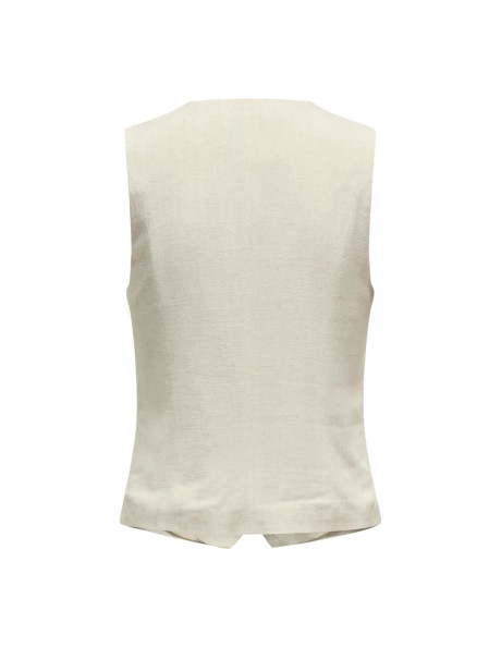 Chaleco . ONLIRIS-SIESTA S/L LINEN BL VEST TLR