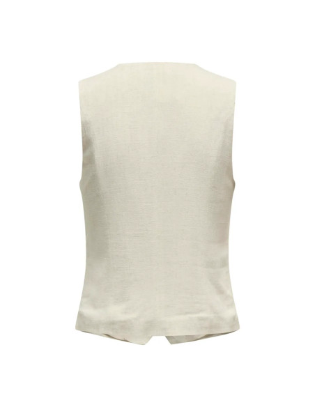Chaleco . ONLIRIS-SIESTA S/L LINEN BL VEST TLR