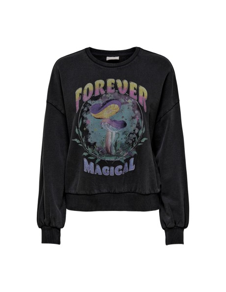 Sudadera for ever.ONLLUCINDA L/S MAGICAL BOX SWT
