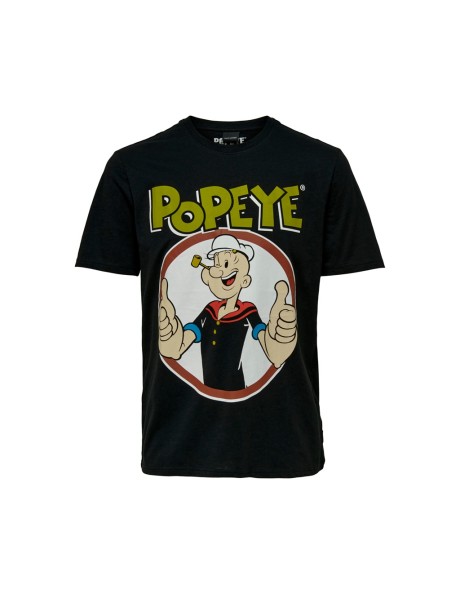 Camiseta Popeye.ONSJAKE REG POPEYE SS 3672 TEE