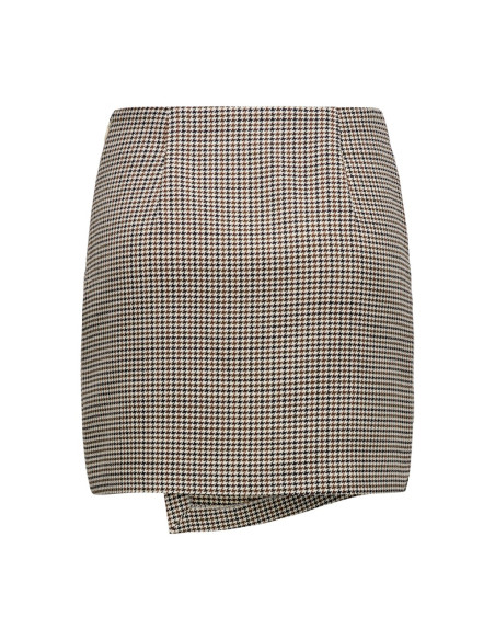 ONLGLOSS-ADISON HW CHECK SKIRT TLR RP