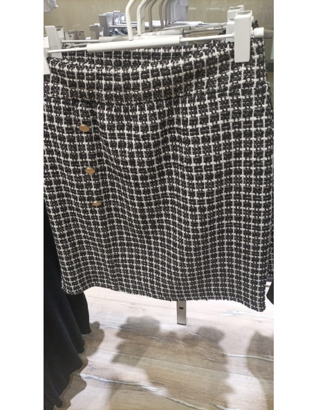 ONLTIT BUTTON SHINE SKIRT JRS