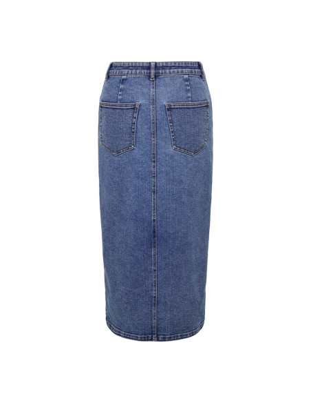 Falda vaquera larga . ONLSIRI FRONT SLIT SKIRT DNM GUA NOOS