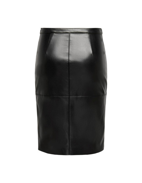 ONLNEWOLINE FAUX LEATHER SKIRT CC OTW