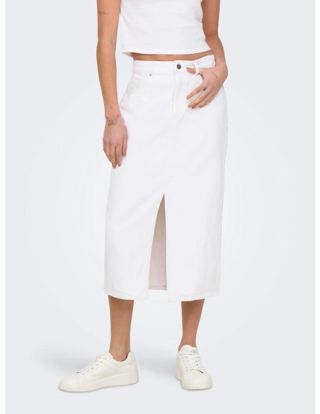 Falda vaquera .ONLBIANCA MIDI SKIRT DNM  REA NOOS