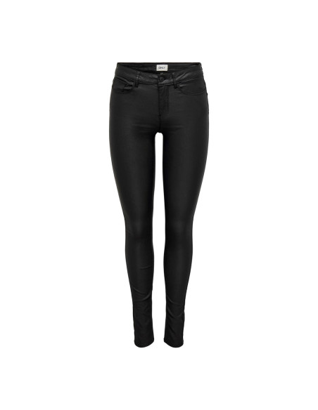 Pantalón encerado . ONLANNE K MID WAIST COATED PNT NOOS