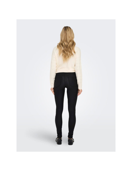 Pantalón encerado . ONLANNE K MID WAIST COATED PNT NOOS