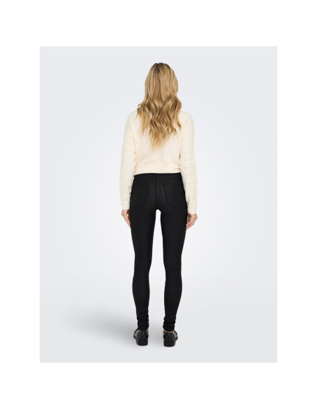 Pantalón encerado . ONLANNE K MID WAIST COATED PNT NOOS