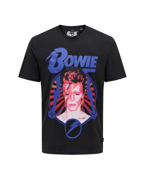 Camiseta David Bowie .ONSDAVID BOWIE REG SS TEE
