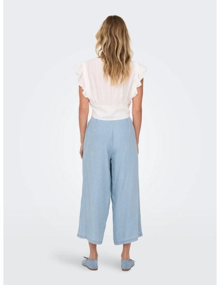 Pantalón culotte . ONLCHARIS LIFE LONG CULOTTE PANT CC WVN