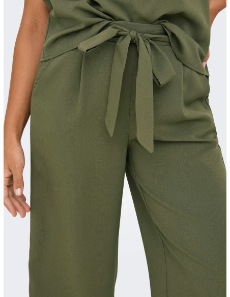 Pantalón palazzo . ONLNOVA LIFE ELITE CROP PALAZZO PANT SOL