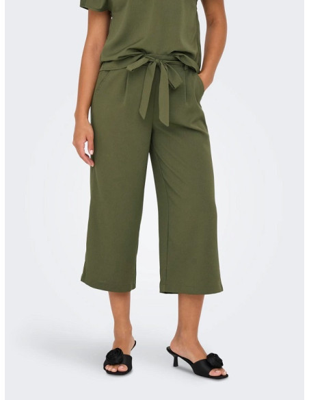 Pantalón palazzo . ONLNOVA LIFE ELITE CROP PALAZZO PANT SOL