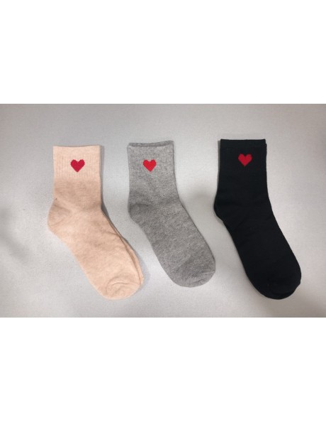Pack calcetines Chica. ONLHANNAH HEART SOCK 3-PACK BOX