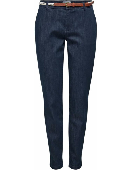 Pantalón chino. ONLBIANA MW MELANGE BELT CHINO PNT