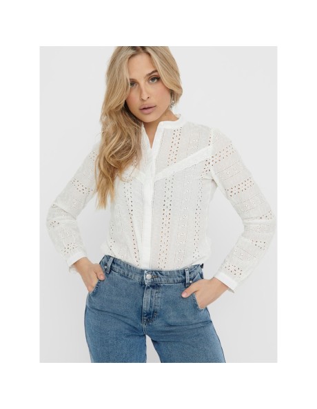 Camisa. ONLMIRIAM LS EMB ANGLAISE BLOUSE NOOS