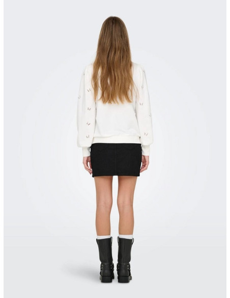 Sudadera. ONLFEMME L/S PUFF EMBROIDERY UB SWT