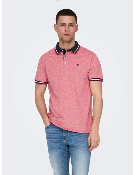 ONSFLETCHER REG SS POLO NOOS