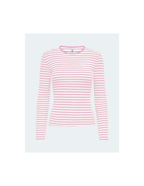 Camiseta manga larga . ONLBETTY L/S O-NECK TOP BOX CC JRS