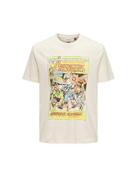 ONSMARVEL LIFE LIC REG SS TEE