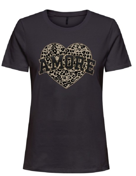 Camisetas animal print .ONLLAUREN S/S TEE CS JRS