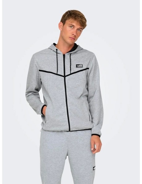 Sudadera cremallera . ONSLIAM REG HOODIE TRACKSUIT NOOS